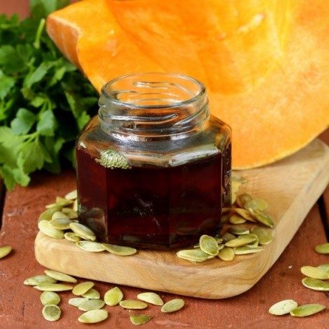 Pumpkin Oil, Pumpkin Seed Oil Online, Kaddu Tel